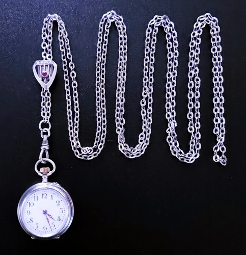 Collana orologio antica