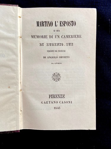Eugenio sue martino - eugenio,