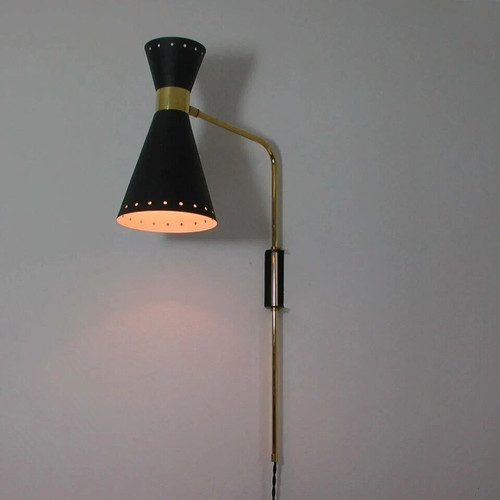 Applique moderna ottone - 💡applique,