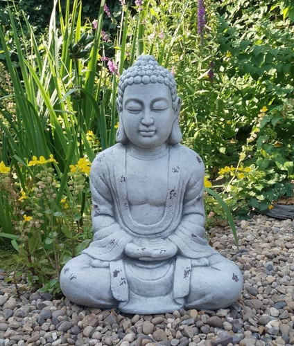 Statua buddha giardino alto - da,