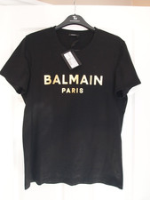 T-shirt uomo Balmain nera