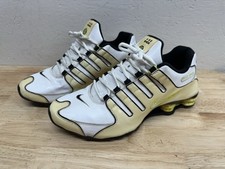 Nike Shox bianco giallo