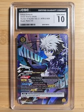 Killua Zoldyck HunterxHunter Vol.2 2025 HTR-2-029 super rara ⭐⭐ CGC 10