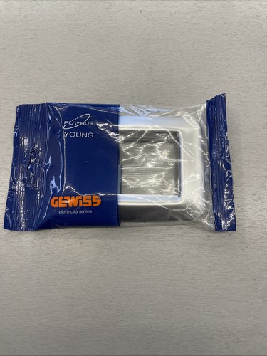 Placca gewiss playbus cromo - placca,