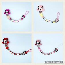 CATENELLA PORTACIUCCIO CON NOME SILICONE PERSONALIZZATA CON ADATTATORE MAM NUK