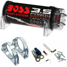 1 CONDENSATORE BOSS AUDIO CPBK3.5 3,5 FARAD X IMPIANTI 3500 RMS CAPACITOR 3 4 5