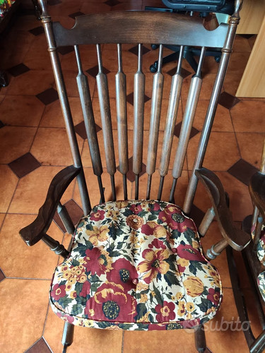 Sedie dondolo stile old - a,