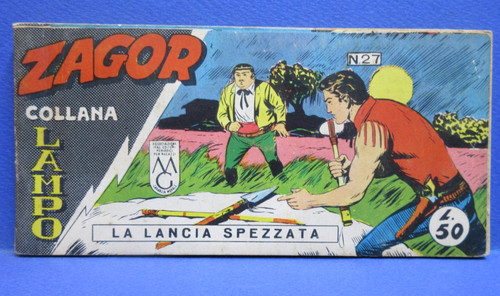 Zagor striscia collana lampo - lampo, 1