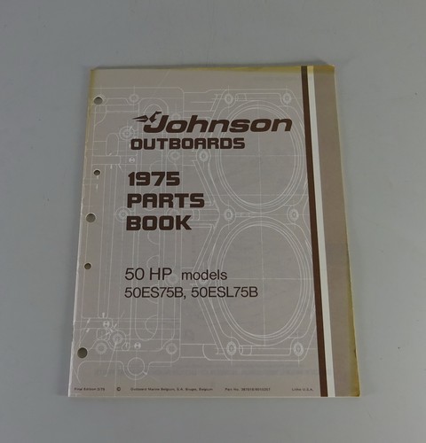 Catalogo parti omc - parti, johnson