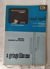  COCKY MAZZETTI "RONF RONF" - DANSAVIO "A GRINGO LIKE ME" - C.A.M. 1964