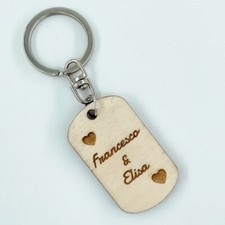 Portachiavi in legno