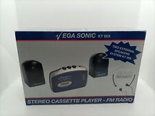 VEGA SONIC KT 90X Walkman cassette kit cuffie e altoparlanti NUOVO OMAGGIO Q8