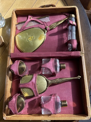 Accessori vanità vintage set