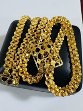 Collana Set Rettangolare Oro