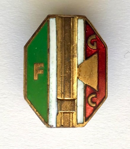 Distintivo italiano fgc gm - , 2