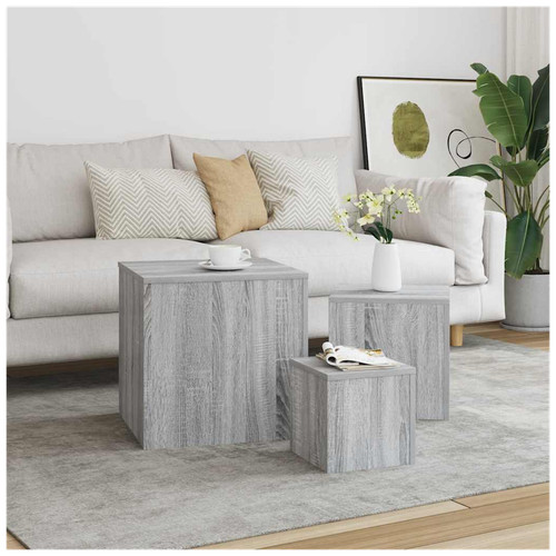 Set tavoli nesting - tavoli, grigio