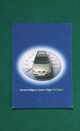 Brochure depliant renault - brochure,