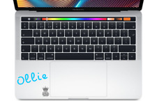 Carattere isola adesivo nome