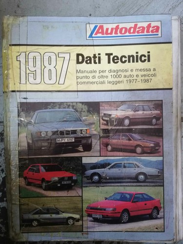 Autodata dati tecnici 1987 - autodata,