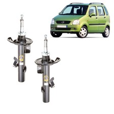 Kit 2 Ammortizzatori anteriori SUZUKI WAGON R+ OPEL AGILA 1.0 1.2 1.3 2000 2007