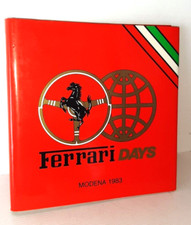 LIBRO FERRARI DAYS MODENA 1983