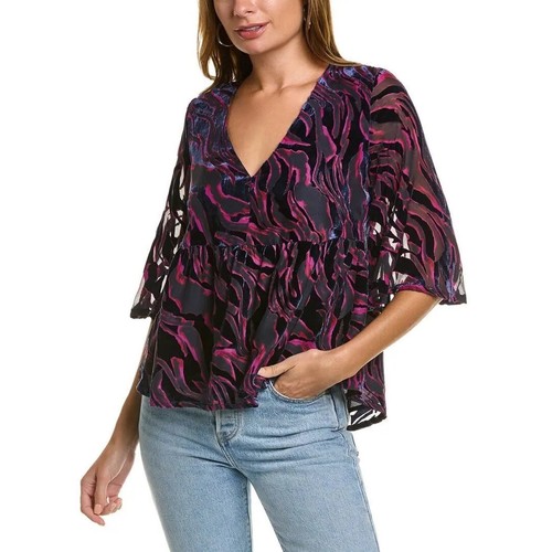 Camicetta burnout velluto - burnout,