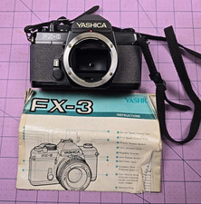 Yashica Black FX-3 fotocamera