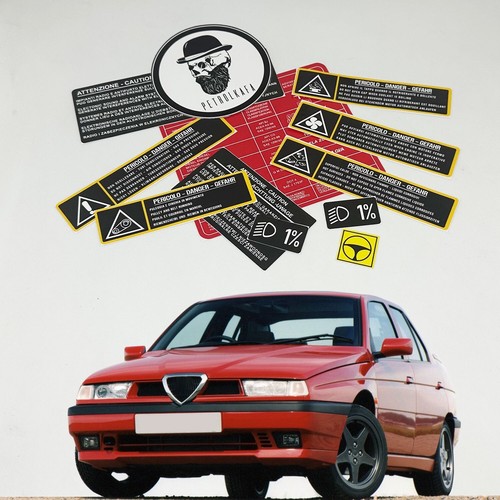 Etichette adesive motore alfa - adesive,