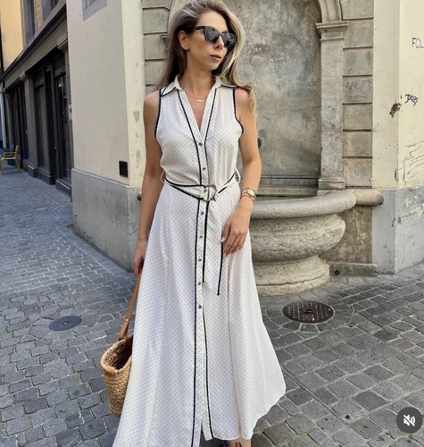 Zara nuova donna ss25 abito - zara,