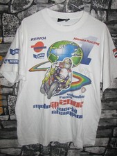 Vintage Honda Repsol  Vale Rossi racing team cotton jersey shirt trikot maillot