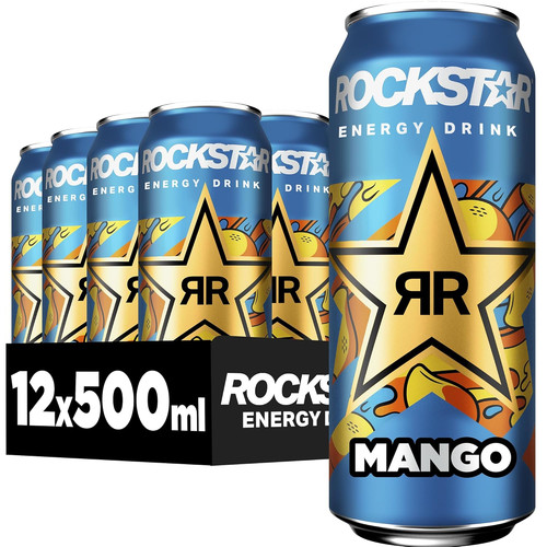 Rockstar energy drink mango - energy,
