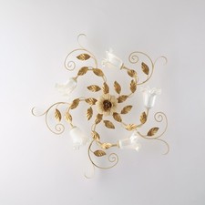 Plafoniera Arte Povera Cesto