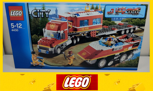 Lego city fire transporter - lego,