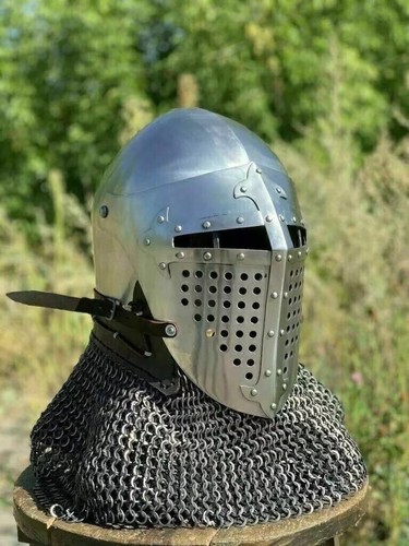 Elmetto medievale roa - elmetto, bascinet