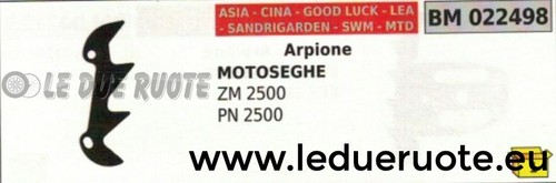 Arpione artiglio motosega asia - artiglio,