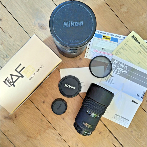 Nikon nikkor 180 - af, f2.8