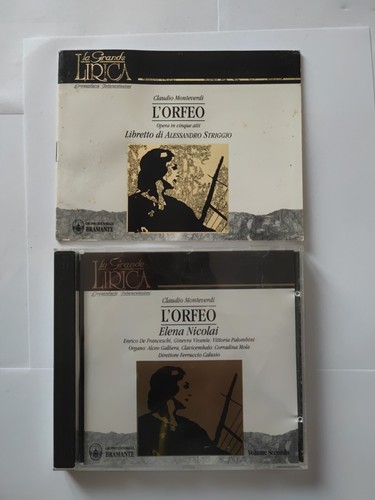 Claudio monteverdi orfeo - claudio,