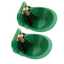 2 pz abbeveratoio automatico per pecore, capre, maialini, ciotola per acqua