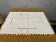 Vintage White Linen & Lace