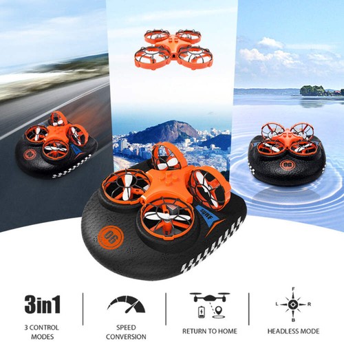 Rc hovercraft mini - 3-in-1,
