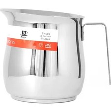 Bollitore per latte in acciaio