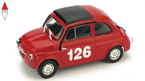 Brumm fiat 595 abarth - 1/43,