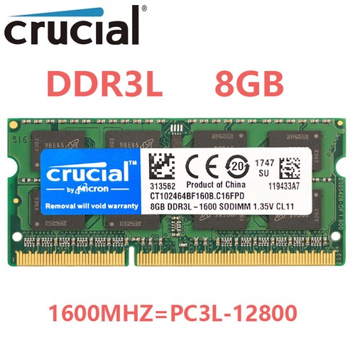 Crucial ddr3l 1600 mhz - gb,
