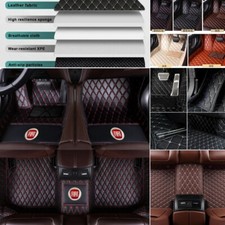 Per Fiat 500 500L 500X Tappeti