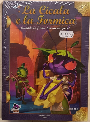 Cicala formica gioco - la,