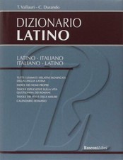 Dizionario - Italiano Latino Latino Italiano, Formato medio piccolo Rusconi