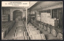 CPA Dijon, Maison Paul Court, Une expédition de tonneaux et caisses en Bourgogn 