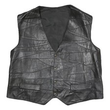 Gilet Giacca Uomo Nero In