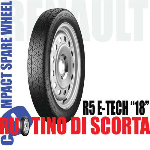 Kit ruotino scorta - ruotino,