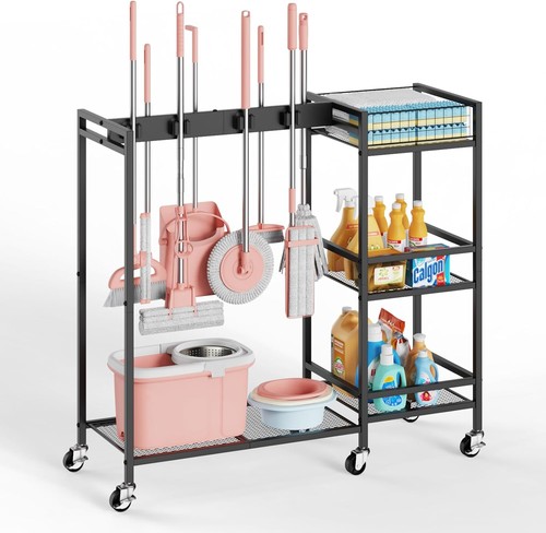 Broom mop holder - mop,
